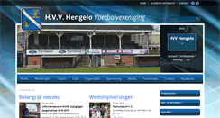 Desktop Screenshot of hvvhengelo.nl