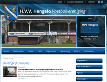 Tablet Screenshot of hvvhengelo.nl